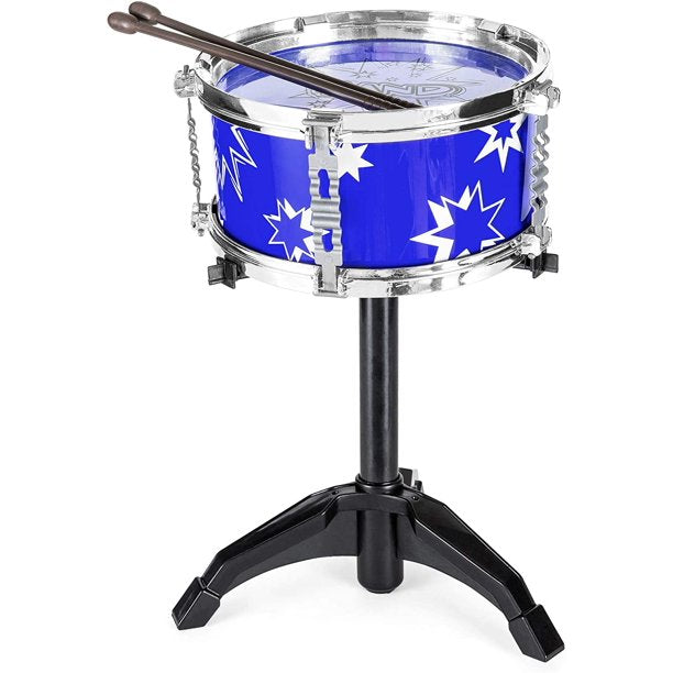 SUGIFT  11-Piece Kids Starter Drum Set ,Blue