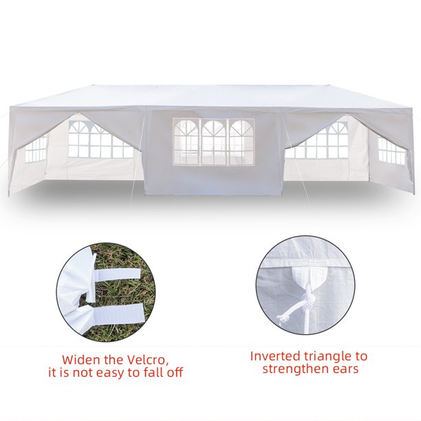 Canopy Tent with 8 Side Walls for Party Wedding Camping and BBQ