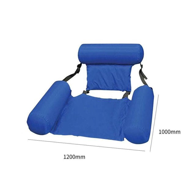 Inflatable Pool Floats Chair ,Pool Hammock Water Chair , Portable Swimming Pool Float Lounge Chair Water for Pool or Beach