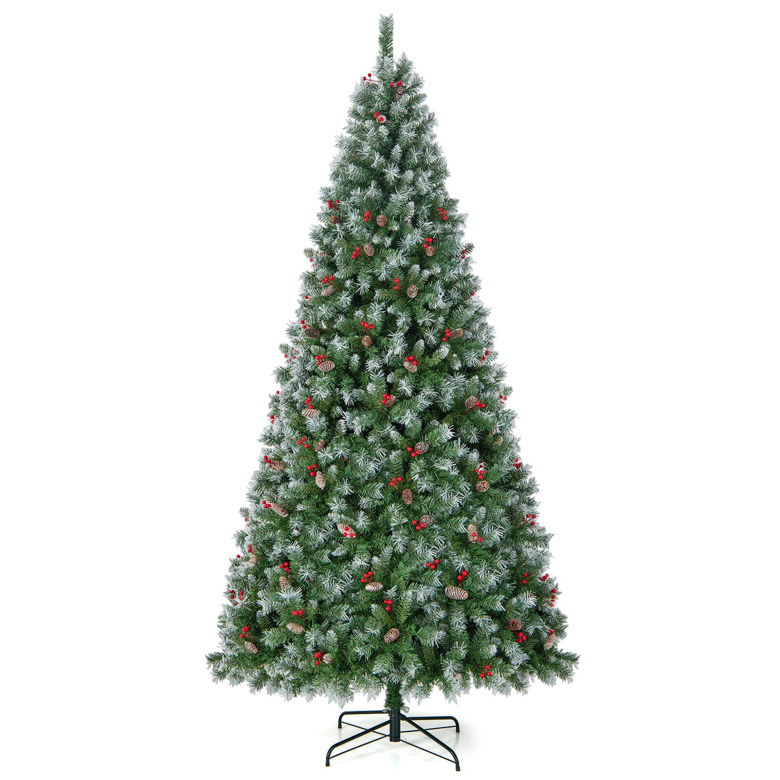 4 ft Prelit Fiber Optic Christmas Tree with Warm White Lights