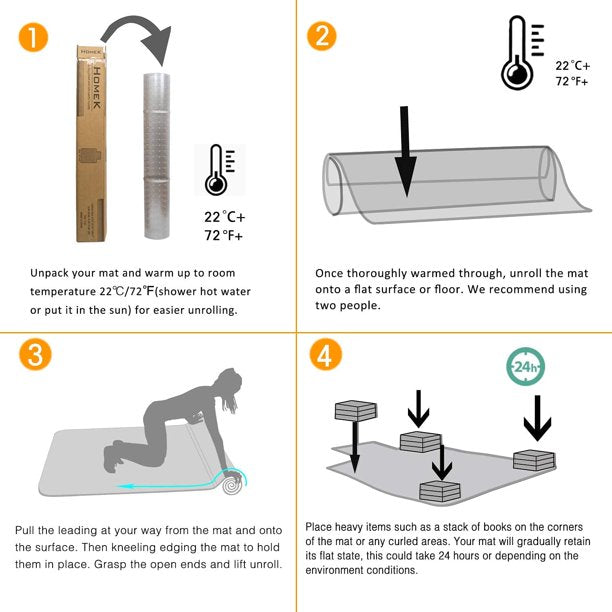 Polycarbonate Heavy Duty Chair Mat for Carpets & Hard Floors